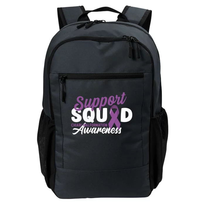 Support Awareness Squad I CM Cerebellum Chiari Malformation Daily Commute Backpack