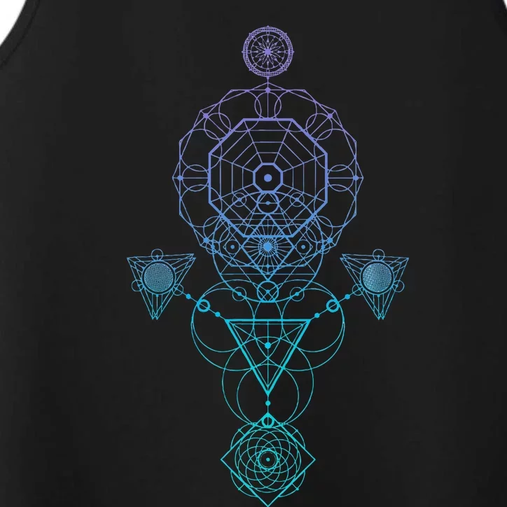 Starseed Activation Sacred Geometry Performance Tank