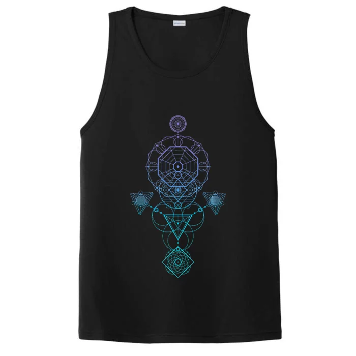 Starseed Activation Sacred Geometry Performance Tank