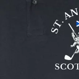 St. Andrews Scotland Golf Fan Softstyle Adult Sport Polo