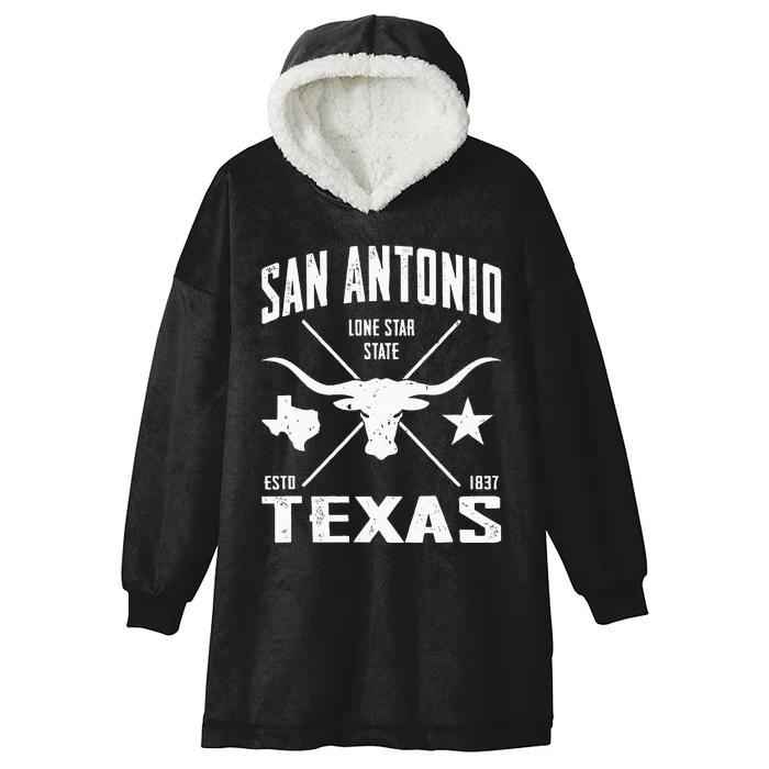 San Antonio Hooded Wearable Blanket