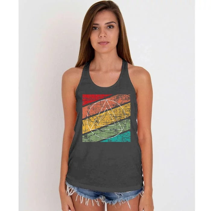 Sobriety Anniversary Sober Aa Na Recovery Women's Knotted Racerback Tank