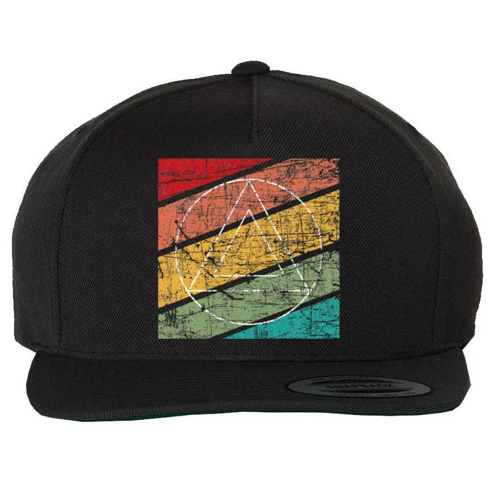 Sobriety Anniversary Sober Aa Na Recovery Wool Snapback Cap