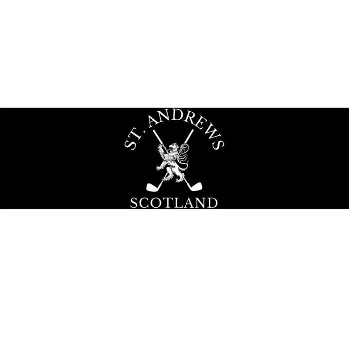 St. Andrews Scotland Golf Bumper Sticker