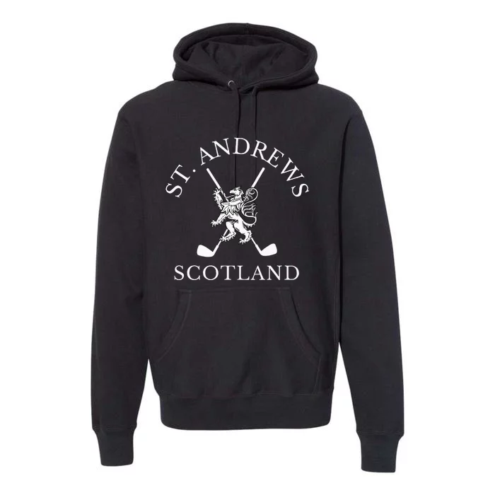 St. Andrews Scotland Golf Premium Hoodie