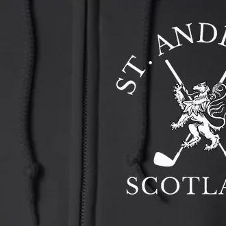 St. Andrews Scotland Golf Full Zip Hoodie