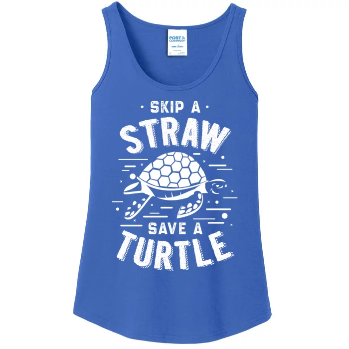 Skip A Straw Save A Turtle Gift For Ocean Animal Lovers Great Gift Ladies Essential Tank