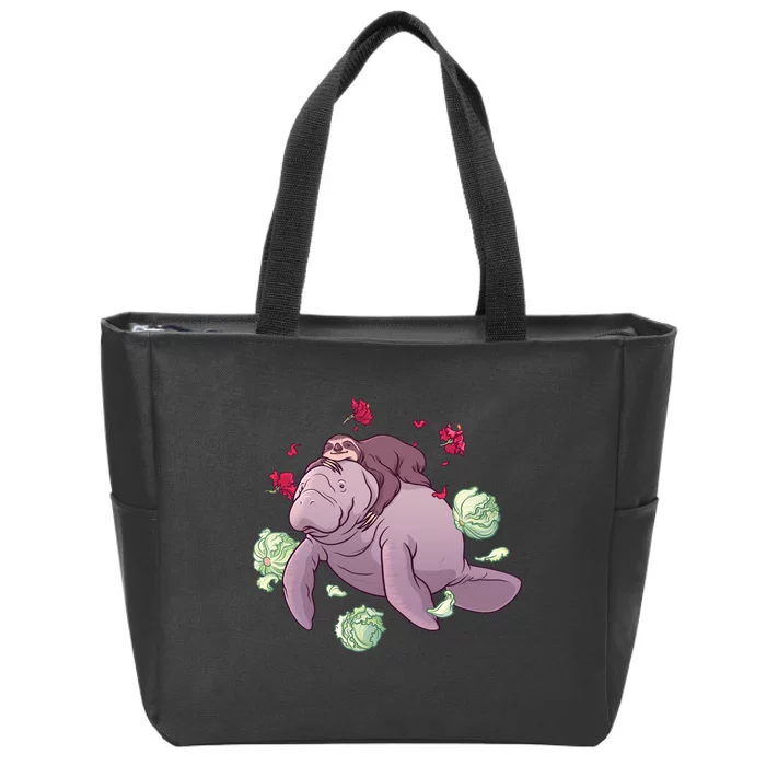 Spirit Animals Zip Tote Bag