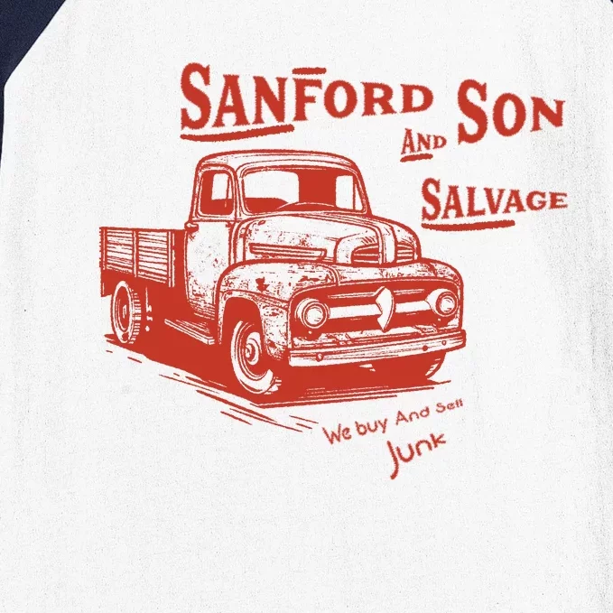 Sanford And Son Salvage Baseball Sleeve Shirt