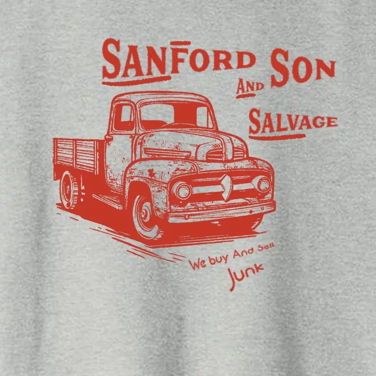 Sanford And Son Salvage Women's Crop Top Tee