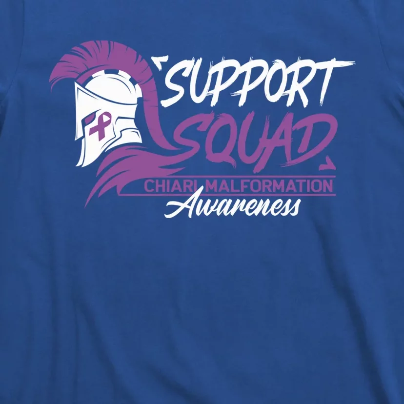 Support Awareness Squad I CM Cerebellum Chiari Malformation T-Shirt