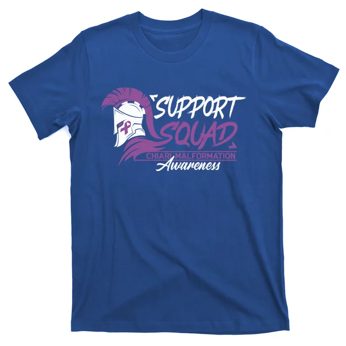 Support Awareness Squad I CM Cerebellum Chiari Malformation T-Shirt