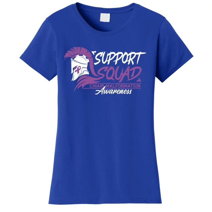 Support Awareness Squad I CM Cerebellum Chiari Malformation Women's T-Shirt