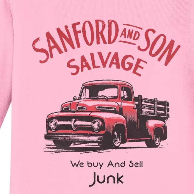 Sanford And Son Salvage Baby Long Sleeve Bodysuit