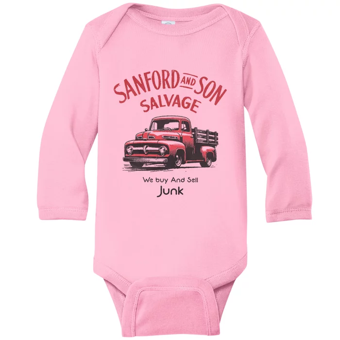 Sanford And Son Salvage Baby Long Sleeve Bodysuit