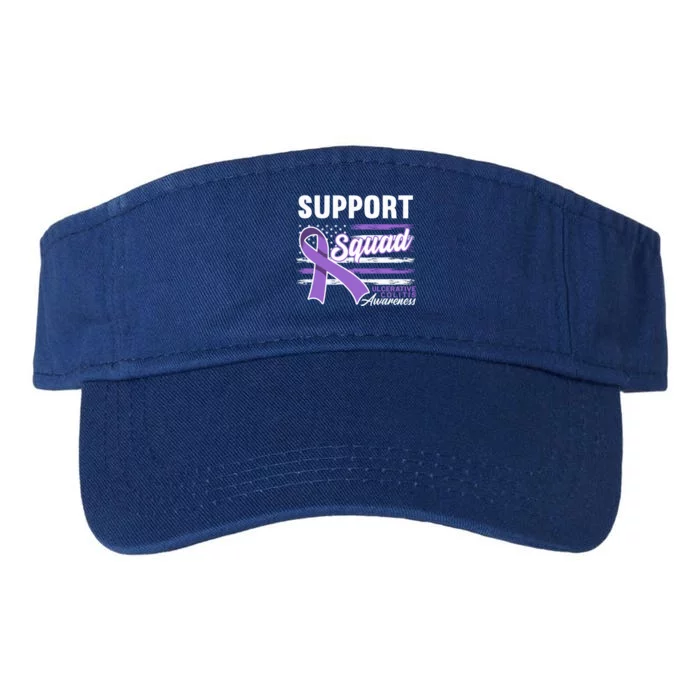 Support Awareness Squad I Ulcerative Colitis Ulcerosa Valucap Bio-Washed Visor