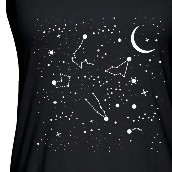 Science Astronomy Ladies Essential Flowy Tank