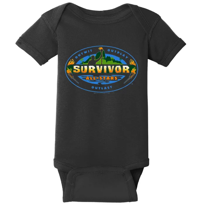 Survivor All Stars Baby Bodysuit