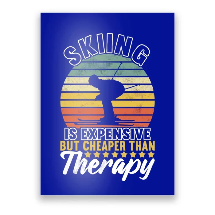 Skiing Accessories Ski Outfit Downhill Skiing Gift Poster