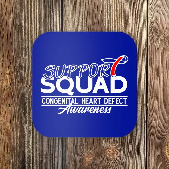 Support Awareness Squad I CHD Congenital Heart Defect Coaster