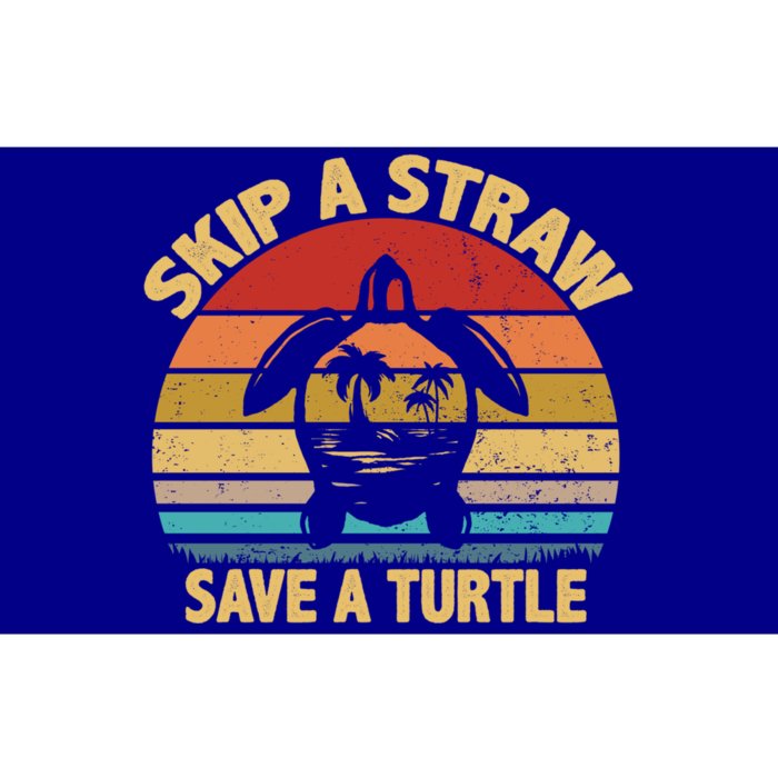 Skip A Straw Save A Turtle Gift Save The Sea Turtles Gift Bumper Sticker