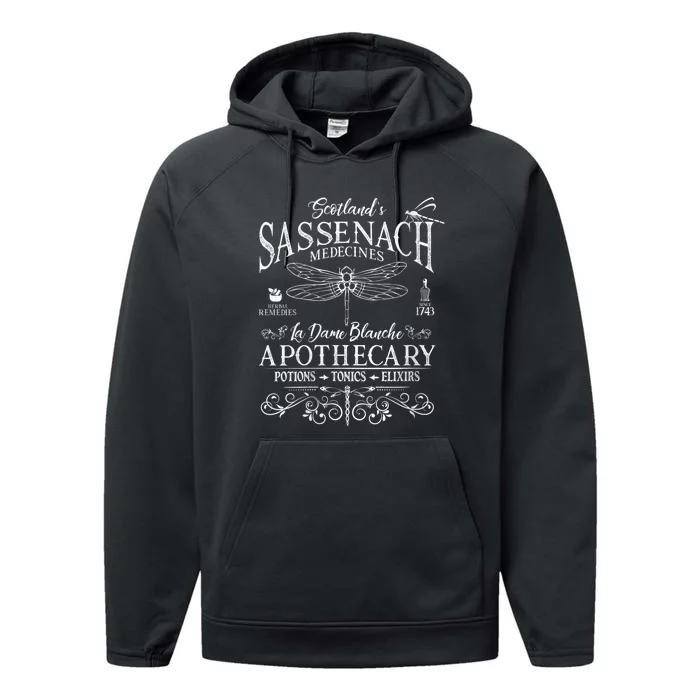 Sasenach Apothecary Performance Fleece Hoodie