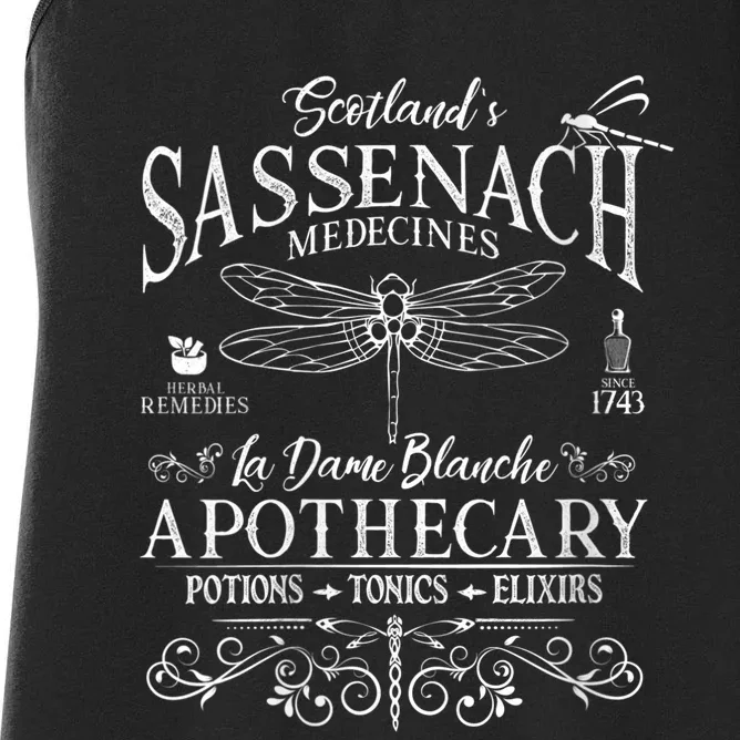 Sasenach Apothecary Women's Racerback Tank