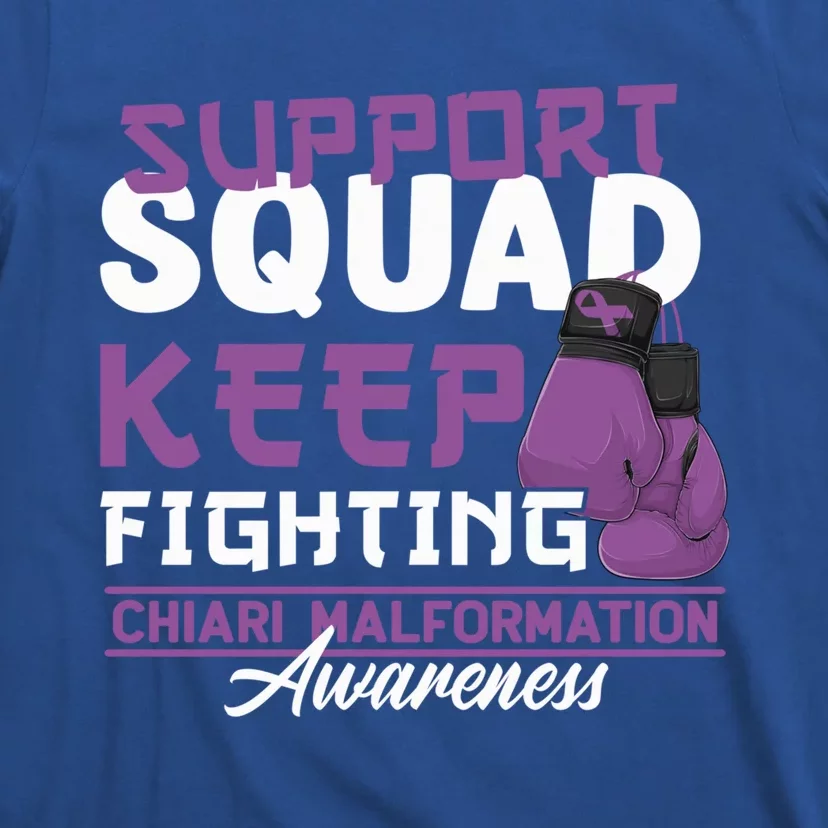 Support Awareness Squad I CM Cerebellum Chiari Malformation T-Shirt