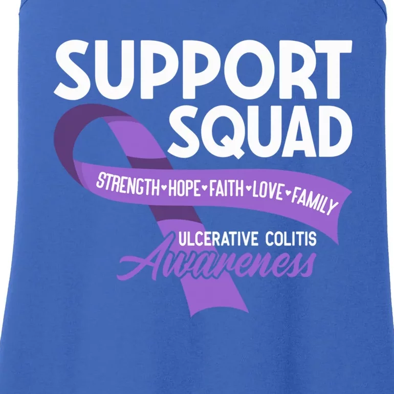 Support Awareness Squad I Ulcerative Colitis Ulcerosa Ladies Essential Tank