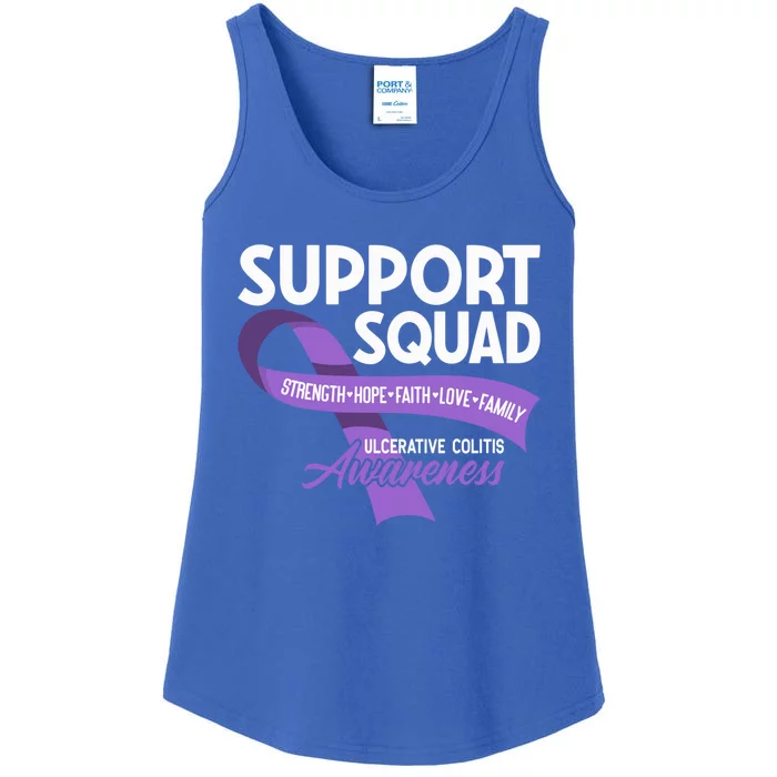 Support Awareness Squad I Ulcerative Colitis Ulcerosa Ladies Essential Tank