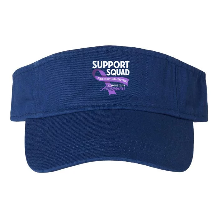 Support Awareness Squad I Ulcerative Colitis Ulcerosa Valucap Bio-Washed Visor