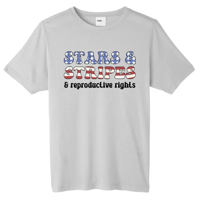 Stars And Stripes And Reproductive Rights ChromaSoft Performance T-Shirt