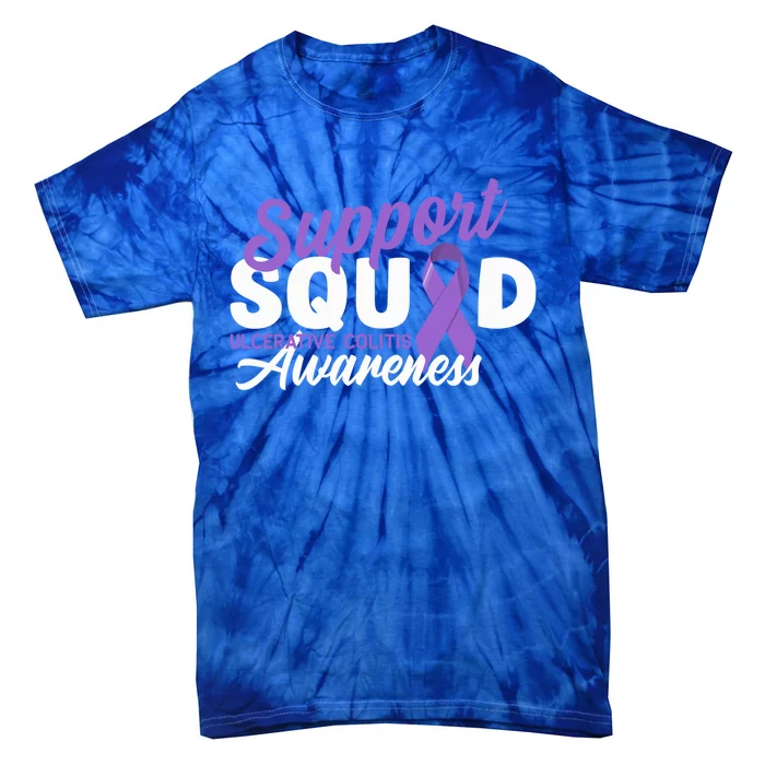 Support Awareness Squad I Ulcerative Colitis Ulcerosa Tie-Dye T-Shirt