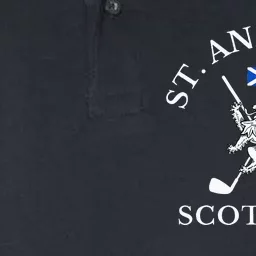 St. Andrews Scotland Golf Fan Softstyle Adult Sport Polo