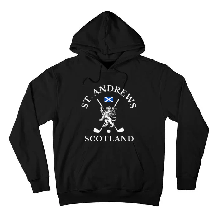 St. Andrews Scotland Golf Fan Tall Hoodie