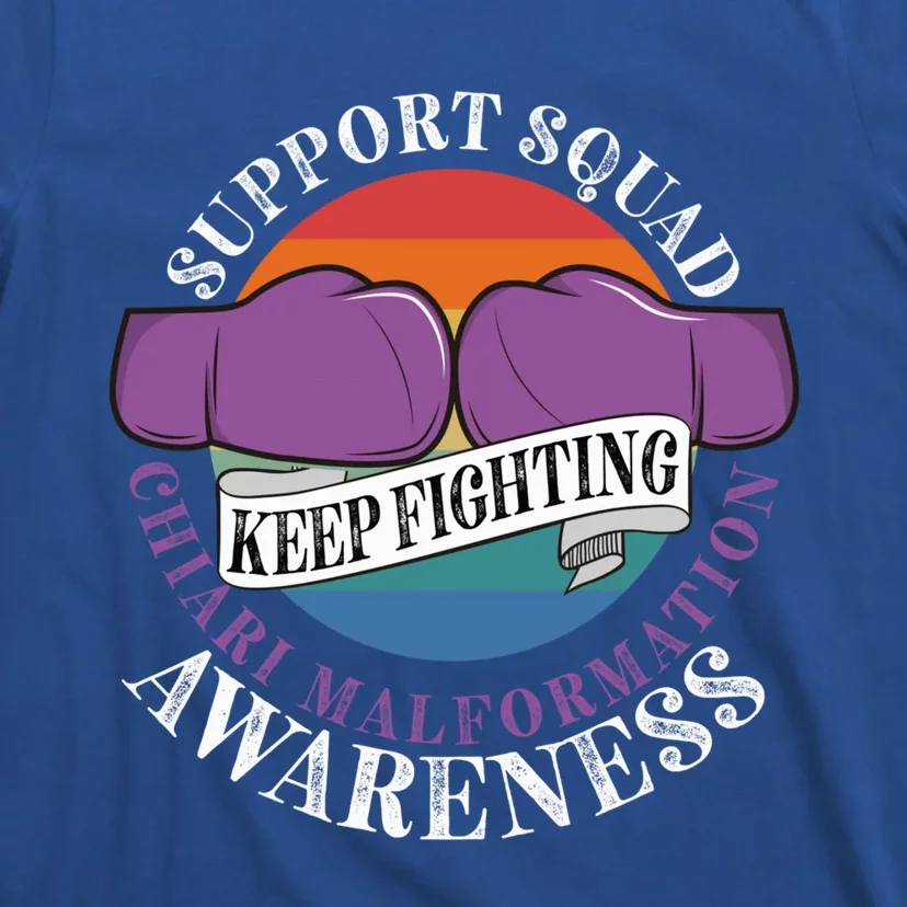 Support Awareness Squad I CM Cerebellum Chiari Malformation T-Shirt