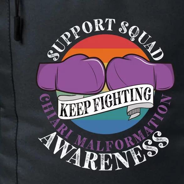 Support Awareness Squad I CM Cerebellum Chiari Malformation Daily Commute Backpack