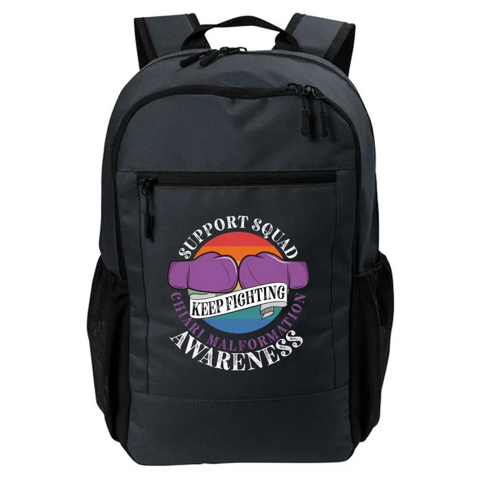 Support Awareness Squad I CM Cerebellum Chiari Malformation Daily Commute Backpack