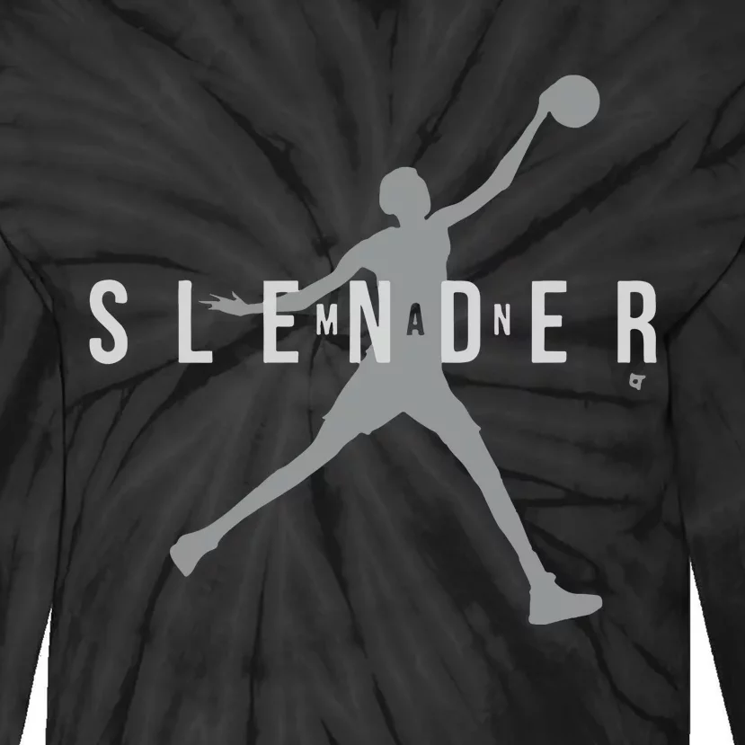 San Antonio Slenderman Tie-Dye Long Sleeve Shirt