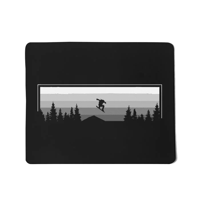 Snowboard Apparel Snowboarding Snowboarder Snowboard Mousepad