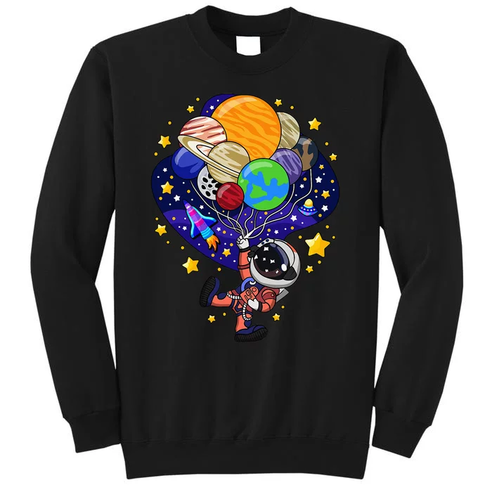 Space Astronaut Spaceman Astronomy Earth Mars Planets Sweatshirt