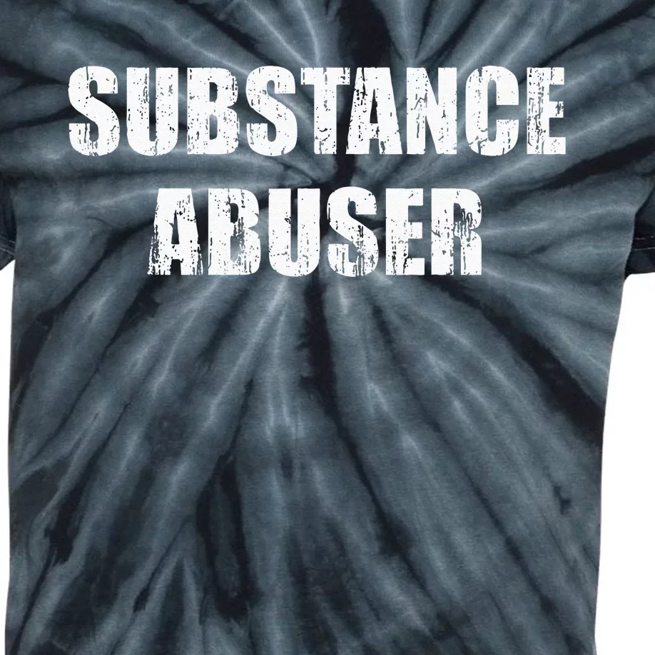 Substance Abuser Kids Tie-Dye T-Shirt