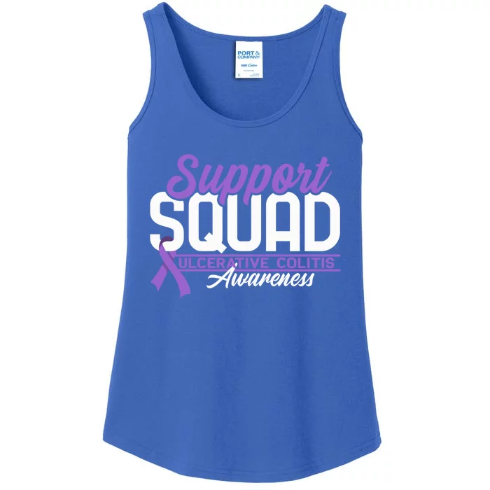 Support Awareness Squad I Ulcerative Colitis Ulcerosa Ladies Essential Tank