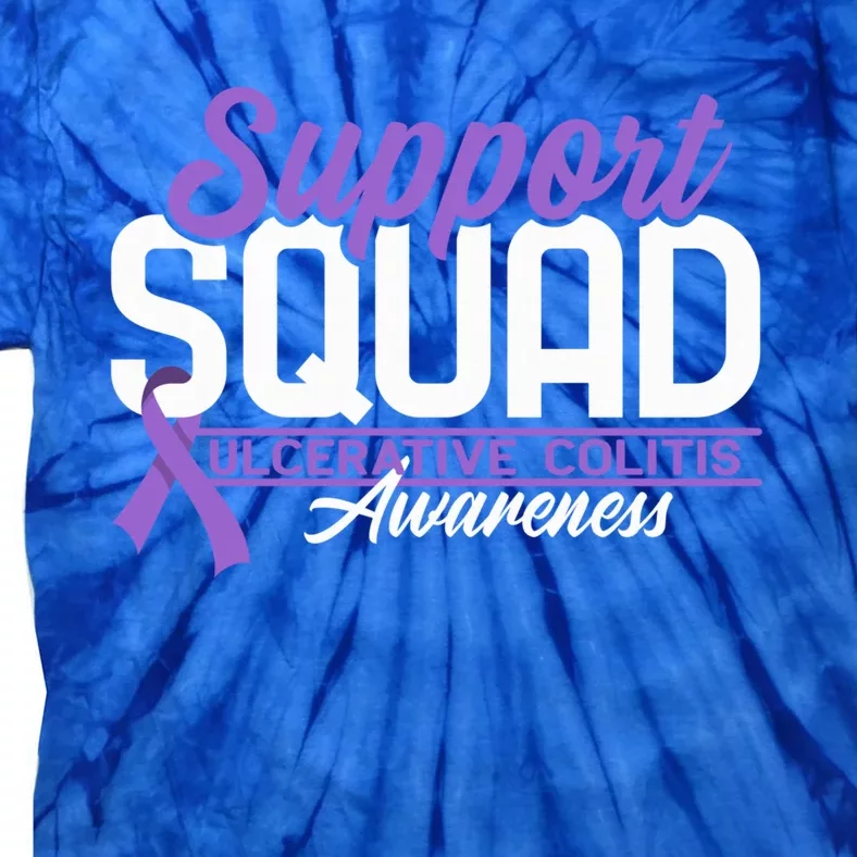 Support Awareness Squad I Ulcerative Colitis Ulcerosa Tie-Dye T-Shirt