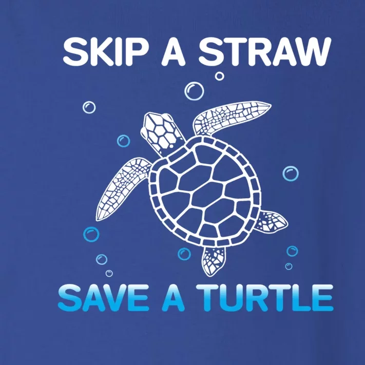 Skip A Straw Save A Turtle Tee Turtles Lovers Gift Cute Gift Toddler Long Sleeve Shirt