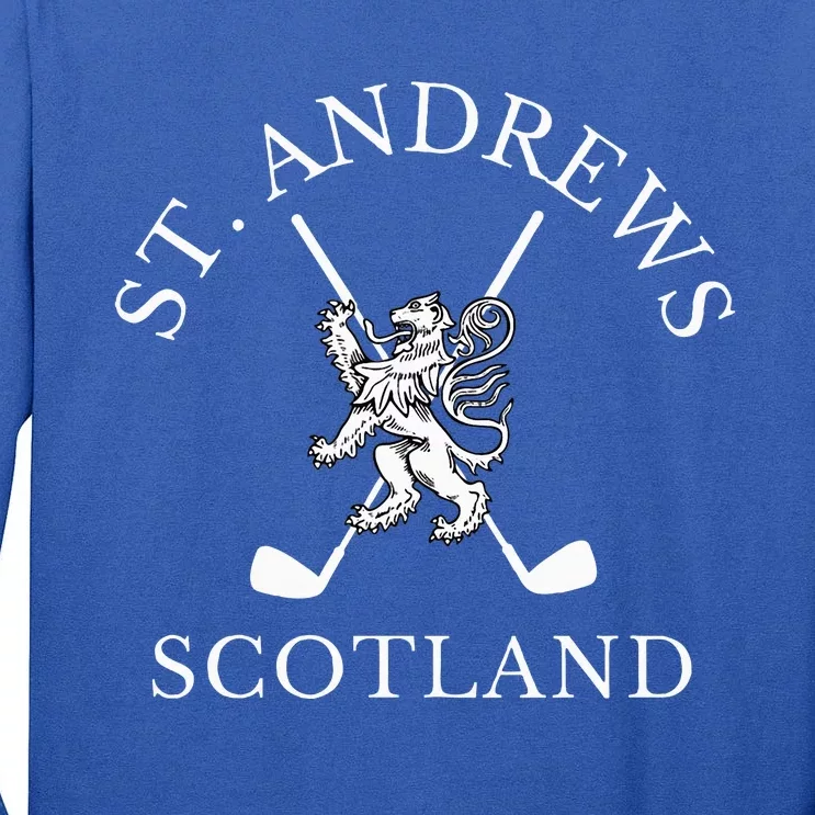 St. Andrews Scotland Golf Fan Tall Long Sleeve T-Shirt