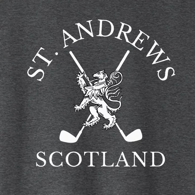 St. Andrews Scotland Golf Fan Women's Crop Top Tee