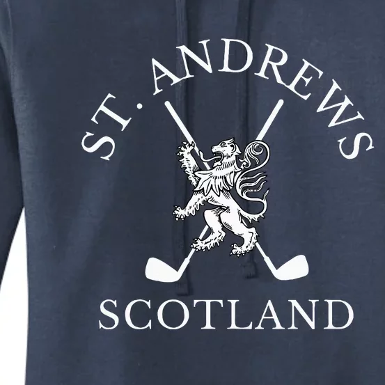 St. Andrews Scotland Golf Fan Women's Pullover Hoodie