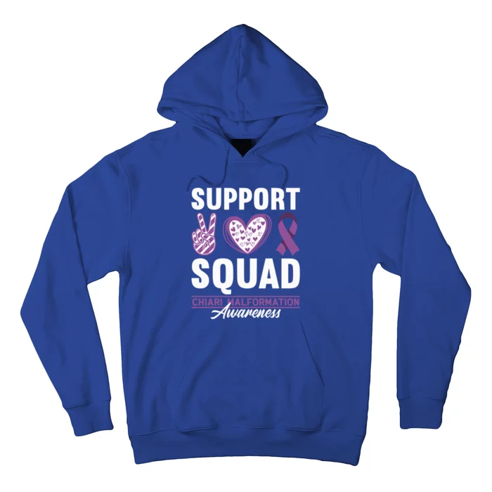 Support Awareness Squad I CM Cerebellum Chiari Malformation Hoodie