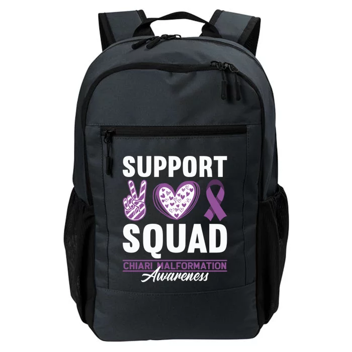 Support Awareness Squad I CM Cerebellum Chiari Malformation Daily Commute Backpack